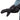 Person pulling on a Heat Up Peak heated glove with leather palm and long cuff