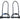 Universal E - Bike Wheel Holder Set Hollywood Racks Accessories